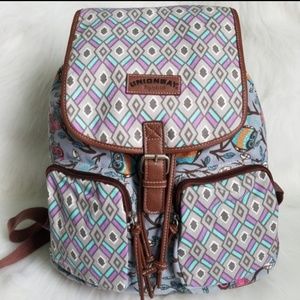 💥 FINAL PRICE UNIONBAY OWL AZTEC GIRLS BACKPACK